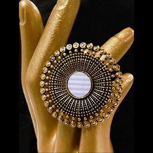 Artisan Paris Round Sun Mirrored Ring